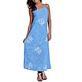 Hawaiian Style Blue Long Dress (Indonesia)