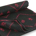 'Inca Duck Shadow' Alpaca Wool Throw Blanket (Peru)