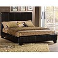 Tuscany Villa Dark Brown Upholstered Full-size Bed