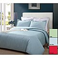 250 Thread Count Solid Duvet Cover Set