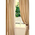 Signature Beige Cotton/ Silk 108-inch Curtain Panel