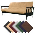 Reno Queen Futon Sleigh Arm Frame/ Premier Mattress Futon Set