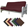 Kauai Full Wicker Frame and Premier Mattress Futon Set