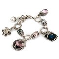 Sweet Romance Beachcomber Glass Pearl Bracelet