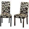 Hutchinson Upholstered Creme Chair (Set of 2)