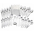 Comments about 45 Record Storage Rack Ginkgo Satine 45-piece Flatware Set (Service for 8)