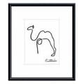 Pablo Picasso 'The Camel' Metal Framed Art Print