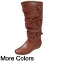 Journee Collection Women's 'Bamboo' Slouchy Boots