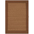 Donegal Indoor/ Outdoor Earth Braided Rug (5' x 8')