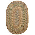 Smithfield Taupe Indoor/ Outdoor Braided Rug (8' Round)