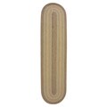 Pinehurst Natural Wool Braided Rug (2' x 9')