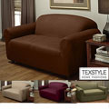TexStyle Stretch Microsuede 1-piece Loveseat Slipcover