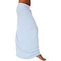 Solid White Plus-size Sarong (Indonesia)