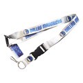 Dallas Mavericks Clip Lanyard Keychain ID Holder