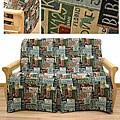 Full-size Road Trip Skirted Futon Slipcover
