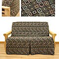 Western Skirted Futon Slipcover (Full-size)