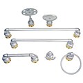 Moen Platinum/ Polished Brass 7-piece Bath Accessory Set
