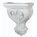 Corbel Lighted Shelf Sconce