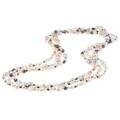 New York Pearls Multicolor FW Pearl 80-inch Endless Necklace (7-8 mm)