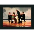 Jack Vettriano 'Elegy for the Dead Admiral' Framed Canvas Art