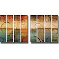 Brent Nelson 'Horizons I & II' 2-piece Canvas Art Set