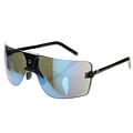 Gargoyle 'Classic 85's' Black/ Caribbean Blue Men's Sunglasses