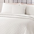 Landon White 3-piece Quilt Set