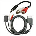 Xbox 360 - HD VGA AV Cable + RCA To 3.5MM Adapter - By Eforcity