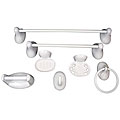 Moen 7-piece Cottage White Bath Accessory Kit