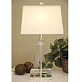 Crystal Rectangle Table Lamp