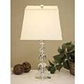 Crystal Circle Table Lamp