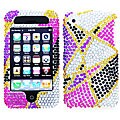 iPhone 3G/ 3GS Abstract Rhinestone Diamond Case