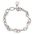Sterling Silver 'Canoe' Link Bracelet (Peru)