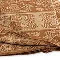 'Paracas Cinnamon' Alpaca Wool Throw Blanket (Peru)