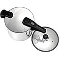 Chef's Design 10.9 Quart / 10.3-liter Steel Pressure Cooker