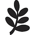 Medium Rock Fern Paper Punch