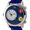 Joshua & Sons Men's Triple Time Zone Automatic Watch