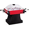 Red Signature Stick Hockey with Pedestal Base