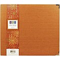 We R Linen 12x12-inch Orange Zest 3-ring Binder
