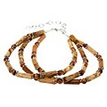 Silver Agate andTiger Eye Bracelet (Thailand)