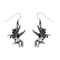 Pewter Pegasus Earrings