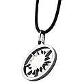 Stainless Steel Sun Design Necklace
