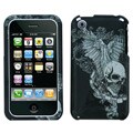 Apple iPhone 3G/3GS Skull Wing Deluxe Protector Case