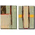 Barbara Zoern 'Ardor' Oversized Canvas Art Set