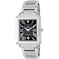 Le Chateau Men's Diamond-accented Stainless Steel Watch