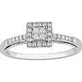10k White Gold 1/5ct TDW Diamond Ring (H-I, I2-I3)
