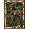 Machine-woven Forest Area Rug (7'8 x 10'4)