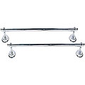 Moen Calais Chrome/ White Two-piece Bath Accessory Kit