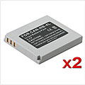 NB4L Battery for Canon SD750 SD600 SD630 (Pack of 2)