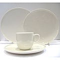 Red Vanilla Everytime White 24-piece Dinnerware Set